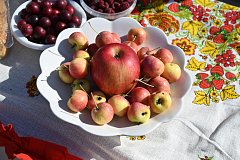 Александровогайцы отметили Яблочный Спас фестивалем