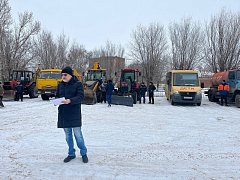 В Александров Гае  прошла тренировка по подготовке к паводку 