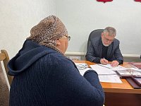 Специальный прием для семей военнослужащих прошел в Александров Гае
