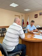 В Александрово-Гайском районе состоялся личный прием для семей участников СВО