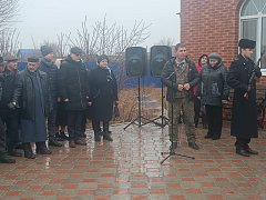 В Александров-Гае состоялся траурный митинг прощания