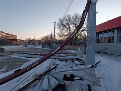 Александров Гай: последствия ураганного ветра