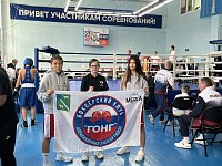 На ринге в Ульяновске: александровогайские девчонки бьются за честь района