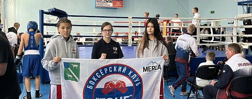 На ринге в Ульяновске: александровогайские девчонки бьются за честь района