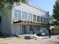 Ремонт в культурном центре Александрово-Гайского района идёт по плану