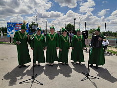 Александровогайские мусульмане отметили Курбан-байрам