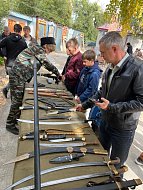 Алгайские казаки приняли участие в «Покровских шермициях»