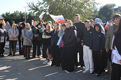 Александровогайцы отметили годовщину воссоединения Донбасса и Новороссии