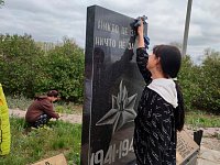 Юные камышковцы отметили Первомай добрыми делами