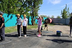 В Александрово - Гайском КЦСОН  прошла «Зарница»: приключения, дружба и азарт