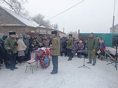 Алгайцы проводили в последний путь бойца СВО Ибрашева Сагидулу