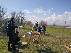 В Парке покорителей космоса развернулся первый «Космический пленэр»