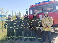 Александровогайские пожарные отмечают профессиональный праздник