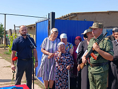 На хуторе Сысоев простились с Рузалем Искарановым