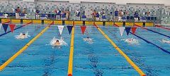 Алгайцы приняли участие в региональных соревнованиях по плаванию