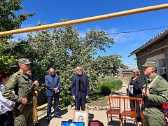 В Александров Гае в последний путь проводили бойца СВО Наватова Алексея