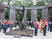 Память алгайских бойцов увековечили в Парке Победы