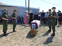 Александровогайцы простились с героем СВО Бахытовым Аргеном