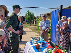На хуторе Сысоев простились с Рузалем Искарановым