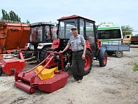 Александровогайская служба благоустройства пополнилась новой техникой
