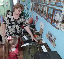Для юных александровогайцев провели урок мужества