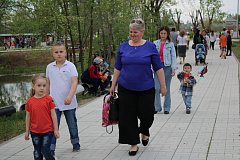 Лето в Александров-Гае начинается с открытия районного парка
