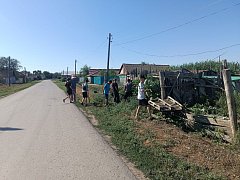 Александров Гай стал чище благодаря ученикам школы №3