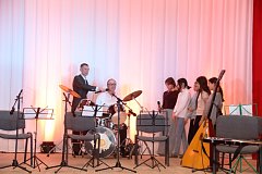 Алгайские школьники погрузились в мир русского музыкального фольклора