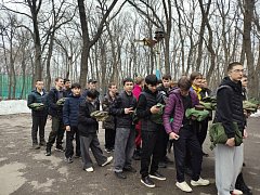 Студенты Александрово-Гайского лицея прошли военно-учебные сборы