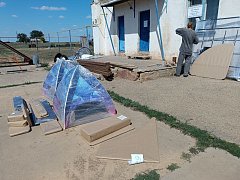 Хутор Монахов получил новую игровую площадку благодаря победе в конкурсе местных инициатив