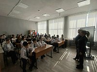 Юным александровогайцам рассказали о вреде наркотиков