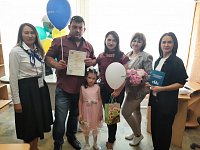 В преддверии Дня России в Александров - Гае зарегистрировали  рождение 55 – го «юбилейного» малыша