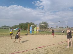 В Ал-Гае провели турнир по пляжному волейболу