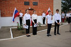 Александровогайцы увековечили память земляка, погибшего в СВО