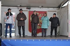 12-летие воссоединения Крыма с Россией александровогайцы отметили торжественным митингом