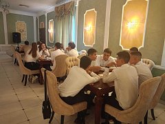 Команда Александрово - Гайского лицея  выступила на чемпионате России по спортивной версии «Что? Где? Когда?»