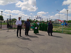 Александровогайские мусульмане отметили Курбан-байрам