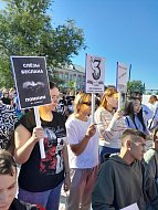 В День солидарности в борьбе с терроризмом в Александров Гае состоялся митинг