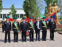 Торжественная передача символа «Эстафеты Победы» в Александров Гае
