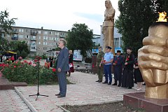 85 лет назад, ровно в 4 часа утра… Траурный митинг «Свеча памяти» в Александровом Гае