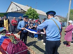 В Варфоломеевке простились с воином