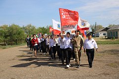 В Приузенске прошёл митинг, посвящённый Дню Победы