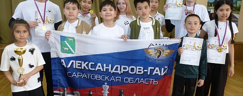 Шахматный триумф Александрово-Гайского района: юные таланты на пьедестале