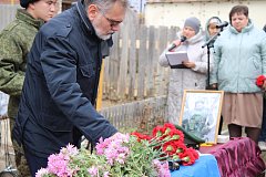  В Александров Гае простились с участником СВО Тимуром Летюшовым