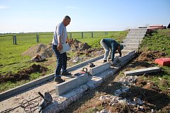 В Александров Гае началась реставрация памятников Гражданской войны