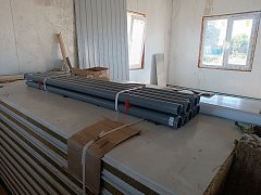 В  Новоалександровке идёт монтаж современного медицинского пункта