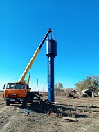 Вода под давлением: на хуторе Монахов установили водонапорную башню