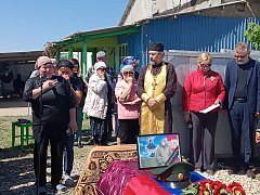 В Варфоломеевке простились с воином