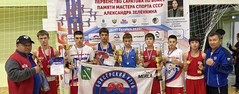 Золото Саратова: юные боксеры из Александрова Гая взяли первое общекомандное место на престижном первенстве