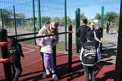 Новая спортивная зона в Александров Гае готова принять гостей
